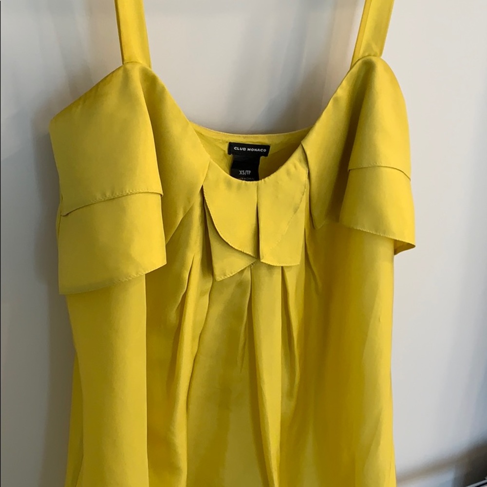 Club Monaco Silk Top
